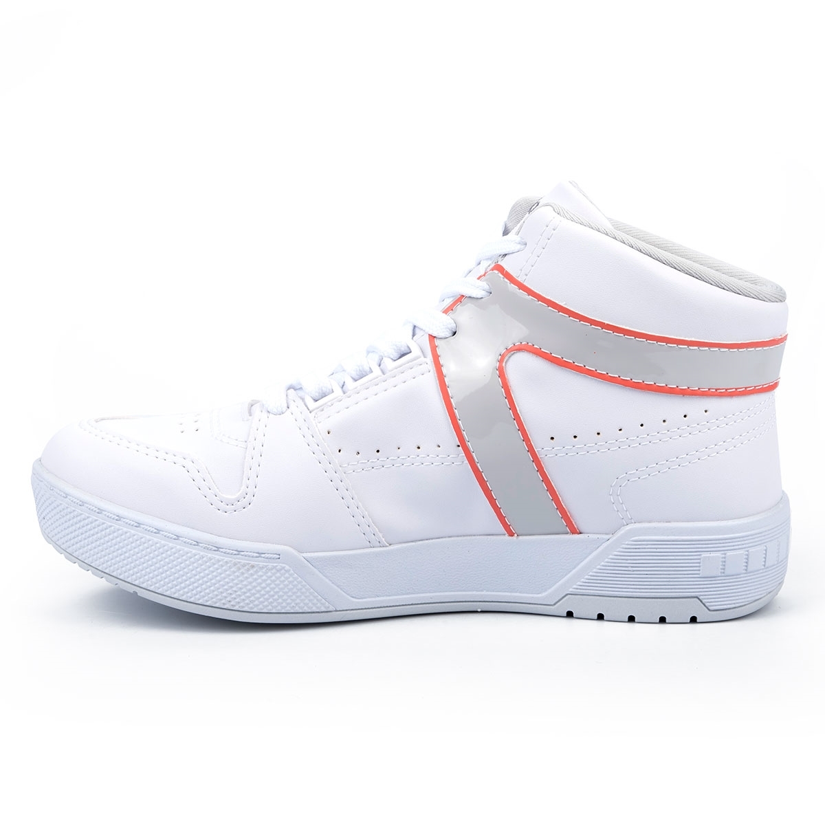 tenis kolosh cano alto branco