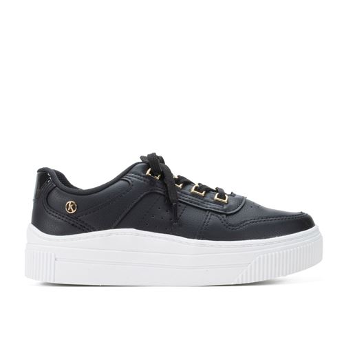 Nike platform sneakers cheap black and gold