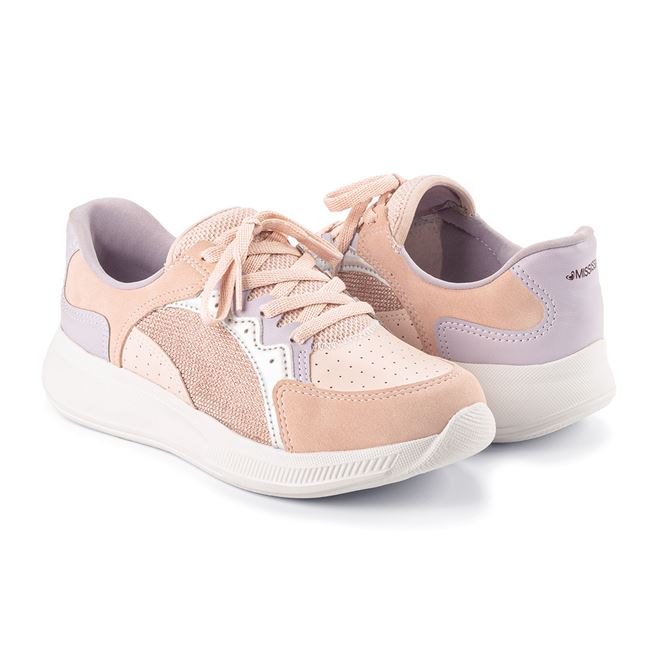 Tenis hot sale jogging rosa